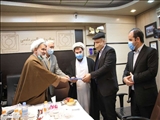 تجلیل فرماندار بهارستان از مدیرعامل شرکت لوله گستر خادمی