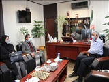 دیدار رحیمی رئیس ثبت اسناد با فرماندارشهرستان بهارستان