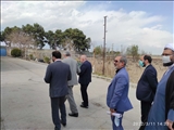 بازدید میدانی عبداله نوحی فرماندار شهرستان بهارستان
