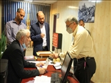 طرح تکریم خانواده شهدا و ارباب رجوع ،عبداله نوحی فرماندار شهرستان بهارستان برگزار شد
