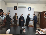 آئین تکریم و معارفه بخشدار بخش گلستان  برگزار شد
