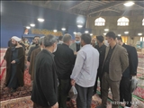  حضور عبداله نوحی فرماندار شهرستان بهارستان در آیین نماز عبادی سیاسی روز جمعه بخش بوستان