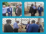 بازدید میدانی عبداله نوحی فرماندار شهرستان بهارسان