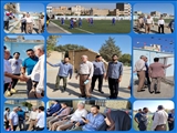 بررسی وضعیت مجموعه ورزشی سردار شهیدحاج قاسم سلیمانی شهر  گلستان( شهرستان بهارستان)