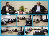 جلسه بررسی آزادسازی حریم دکل های برق خط ۶۳ کیلو ولت نسیم شهر(شهرستان بهارستان )