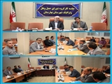 بررسی وضعیت نقاط حادثه‌خیز در جلسه شورای حمل و نقل و ترافیک شهرستان بهارستان