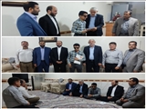 دیدار و تجلیل از روشندل هنرمند شهرستان بهارستان