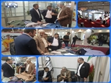 بازدید فرماندار شهرستان بهارستان از دهمین نمایشگاه بین المللی پوشاک ایران