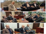 دیدار جمعی از معتمدین شهرستان با فرماندار شهرستان بهارستان