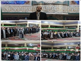 آیین نماز عبادی سیاسی روز جمعه شهر گلستان شهرستان بهارستان 