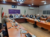 نشست فرماندار با معتمدین شهرستان بهارستان