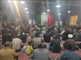آیین نماز عبادی سیاسی روز جمعه بخش بوستان شهرستان بهارستان 