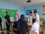 بازدید عبداله نوحی فرماندار شهرستان بهارستان از محل ویزیت رایگان پزشکان در محلات کمتر برخوردار