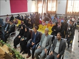 حضور فرماندار شهرستان بهارستان در مدرسه استثنایی شهر گلستان 