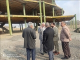 بازدید از عملیا ت احداث مراکز درمانی شهرستان بهارستان 