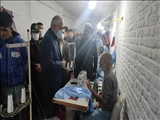 بازدید اعضای شورای هماهنگی مبارزه با مواد مخدر شهرستان بهارستان از کمپ ترک اعتیاد اخوان 