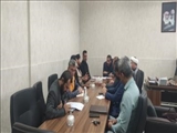 تأمین کالاهای اساسی موردنیاز هیئت های مذهبی محور برگزاری جلسه کارگروه فرعی تنظیم بازار شهرستان بهارستان