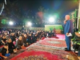  حضور و سخنرانی فرماندار بهارستان در جمع عزاداران حسینی (ع) هیئت عاشقان ثارالله نسیم شهر