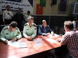  برپایی میز خدمت در دومین روز از هفته دولت با حضور مسئولین ادارات شهرستان بهارستان