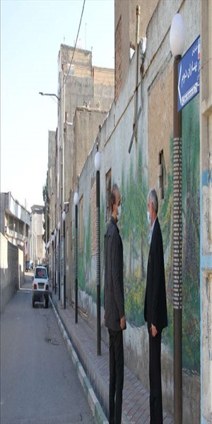 بازدید فرماندار بهارستان از روستای