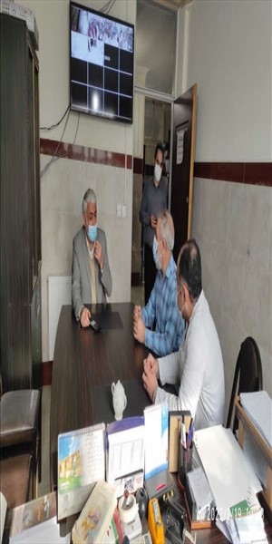 بازدید از ادارات شهرستان بهارستان