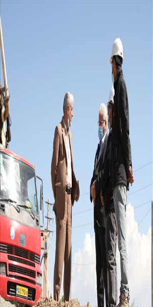 بازدید عبداله نوحی  فرماندار شهرستان