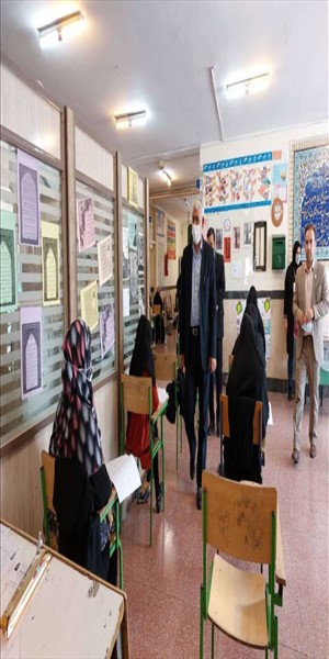 
حضور فرماندار شهرستان بهارستان