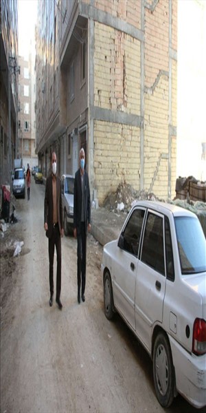 بازدید سرپرست فرمانداری بهارستان