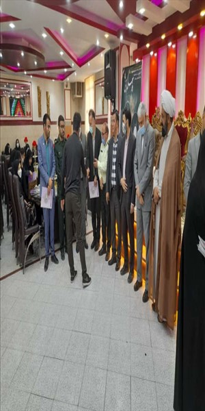 حضور فرماندار شهرستان بهارستان