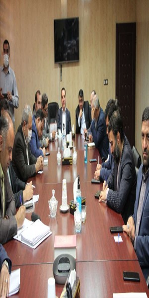 جلسه بررسی مسائل شهرسازی و زیر