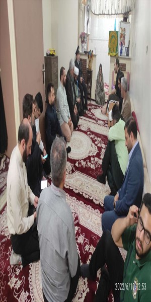 دیدار عبداله نوحی و خادمین حرم