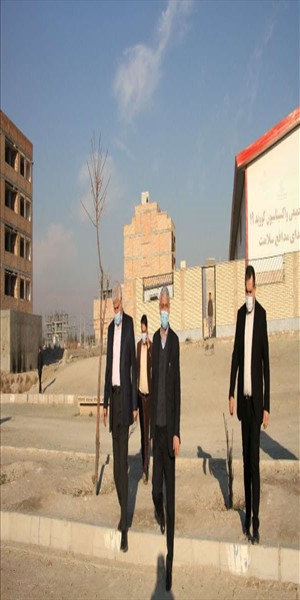 بررسی فرماندار بهارستان از موقعیت
