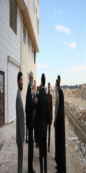 بازدید فرماندار بهارستان از ساخت
