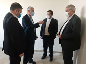 بازدید سرپرست فرمانداری بهارستان