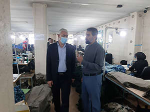 بازدید سرپرست فرمانداری بهارستان