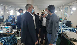 بازدید سرپرست فرمانداری بهارستان