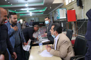 میز خدمت فرماندار شهرستان بهارستان
