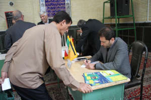 میز خدمت فرماندار شهرستان بهارستان