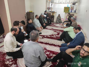 دیدار عبداله نوحی و خادمین حرم