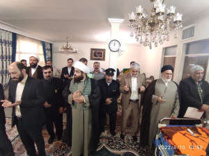 دیدار عبداله نوحی و خادمین حرم