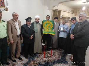 دیدار عبداله نوحی و خادمین حرم