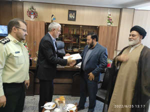 دیدار عبداله نوحی فرماندار شهرستان