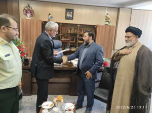 دیدار عبداله نوحی فرماندار شهرستان