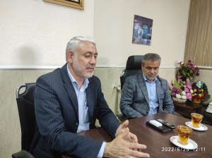 دیدار عبداله نوحی فرماندار شهرستان
