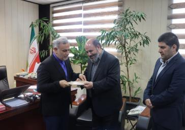 دیدار رئیس دادگستری و دادستان شهرستان با سرپرست فرمانداری بهارستان