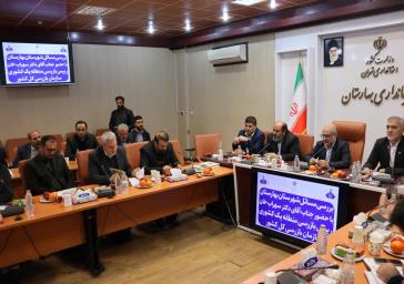 بررسی مسائل و مشکلات شهرستان بهارستان با حضور رییس بازرسی منطقه یک کشوری