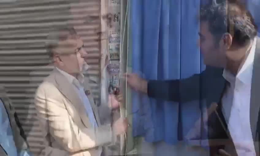 آیین افتتاح اولین دفتر پستی روستایی در بهارستان روستای همدانک